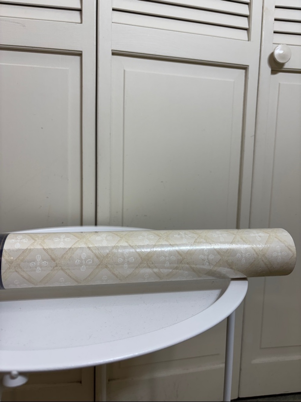 NWT Vintage Sanderson Garden Trellis Washable Wallpaper Roll